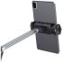 RTAKO T01-Flat Stand 360° Rotating Alloy Arm Mount Universal 4-13" Holder - Gray